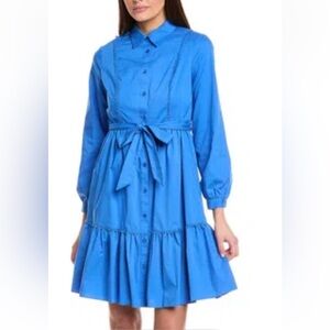 NANETTE LEPORE
Nanette Mini Dress In Blue size 14 pit to pit 21 (mix3)